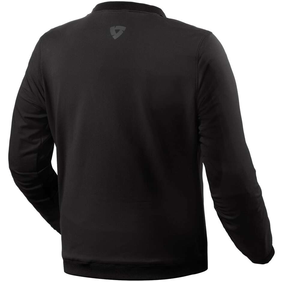 Rev'it CRUX Black Fabric Motorcycle Sweatshirt