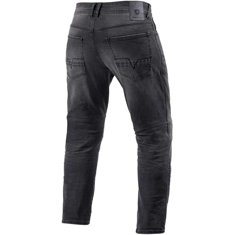 Rev'it DETROIT 2 TF Motorcycle Jeans Medium Washed Gray L32