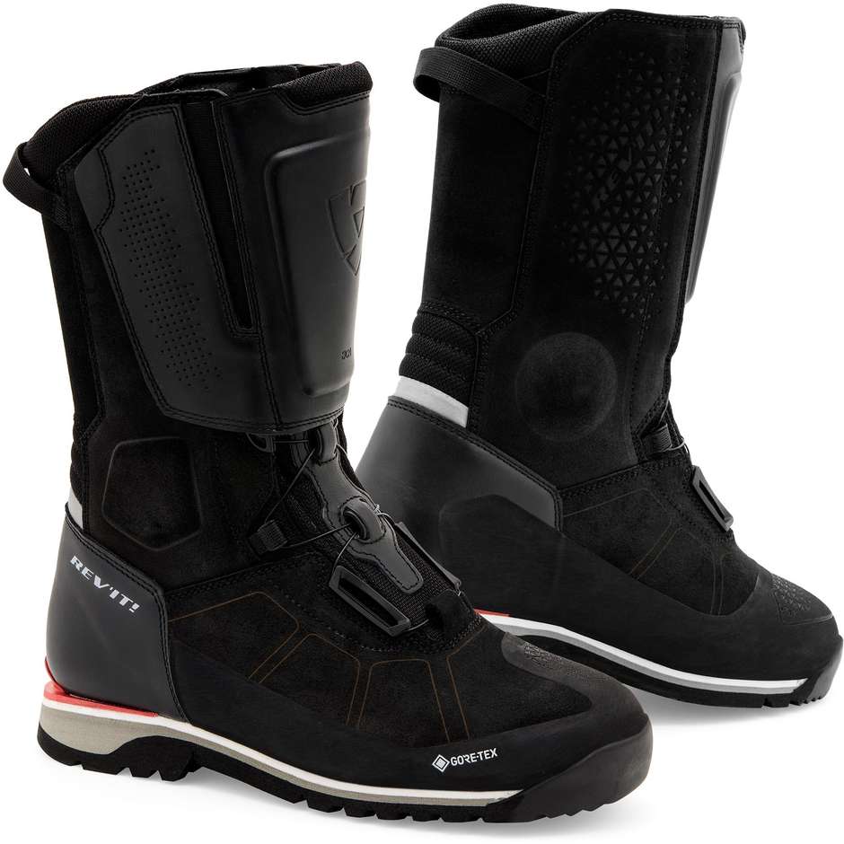 Rev'it DISCOVERY GTX Adventure Motorcycle Boots Black