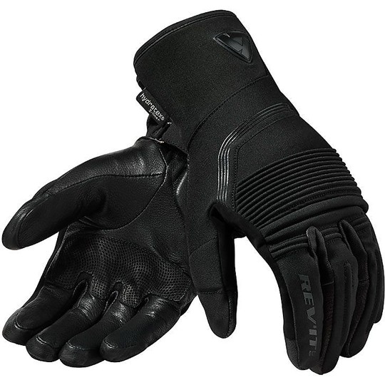 Rev'it DRIFTER 3 H2O Waterproof Motorcycle Gloves and Leather Gloves Black