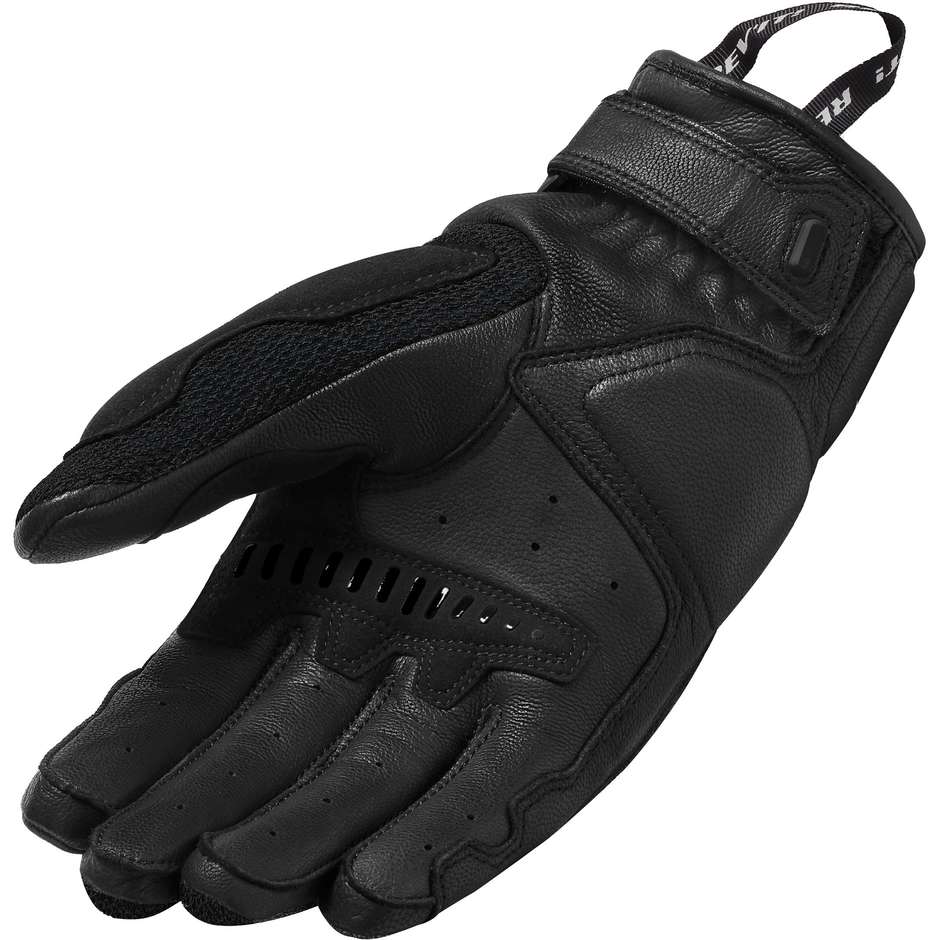 Rev'it DUTY Black Summer Motorcycle Gloves