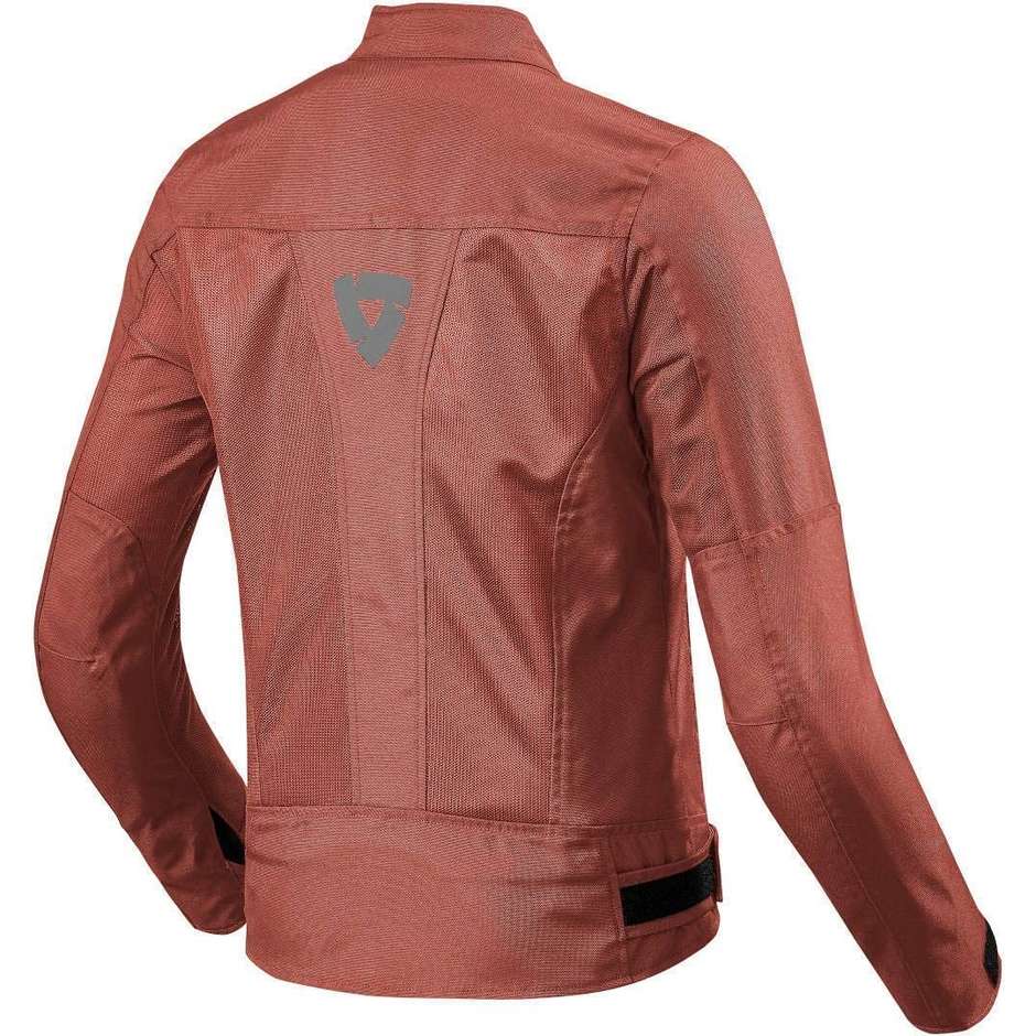 Rev'it ECLIPSE LADIES Burgundy Red Perforated Motorcycle Jacket for Women