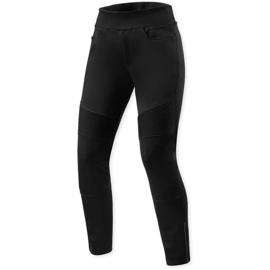 Rev'it Ellison 2 Damen Schwarze Stretch-Motorradleggings