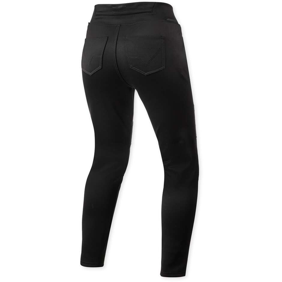 Rev'it Ellison 2 Damen Schwarze Stretch-Motorradleggings