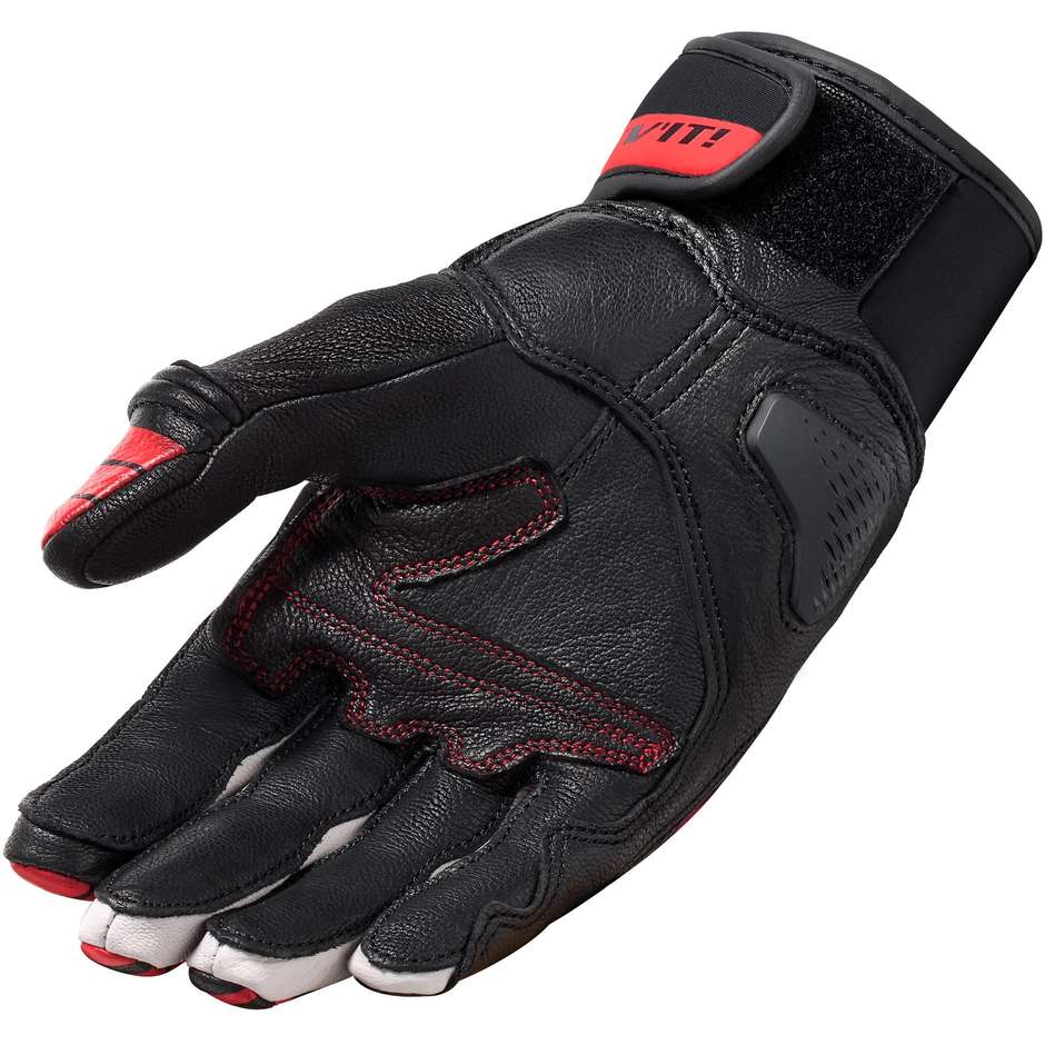 Rev'it ENERGY Sport Motorcycle Gloves Black Neon Red