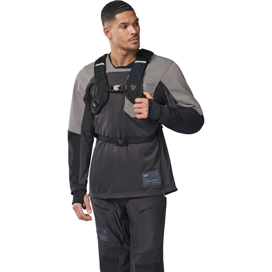 REV'IT Eolian Motorradrucksack Sand Schwarz
