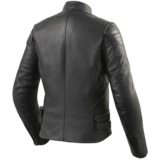 Rev'it ERIN Ladies Black Leather Motorcycle Jacket