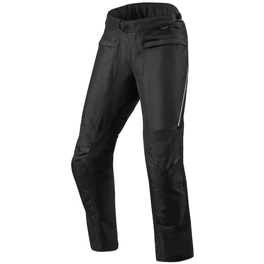 Rev'it FACTOR 4 Touring Fabric Motorcycle Pants Black Stretched