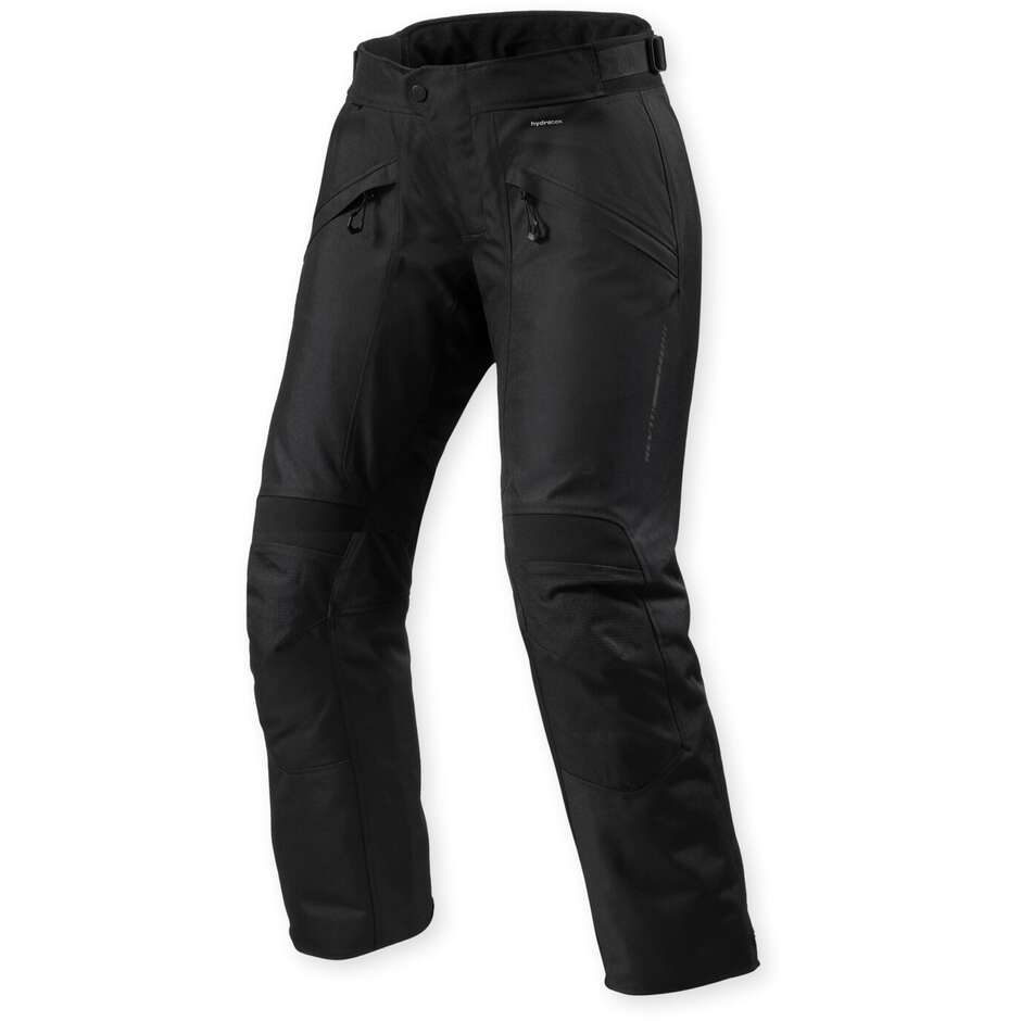 Rev'it Factor 5 H2O Ladies Black Short Motorcycle Pants