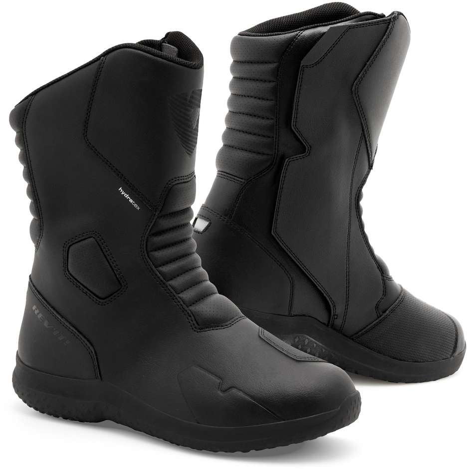 Rev'it FLUX H2O Touring Motorcycle Boots Black