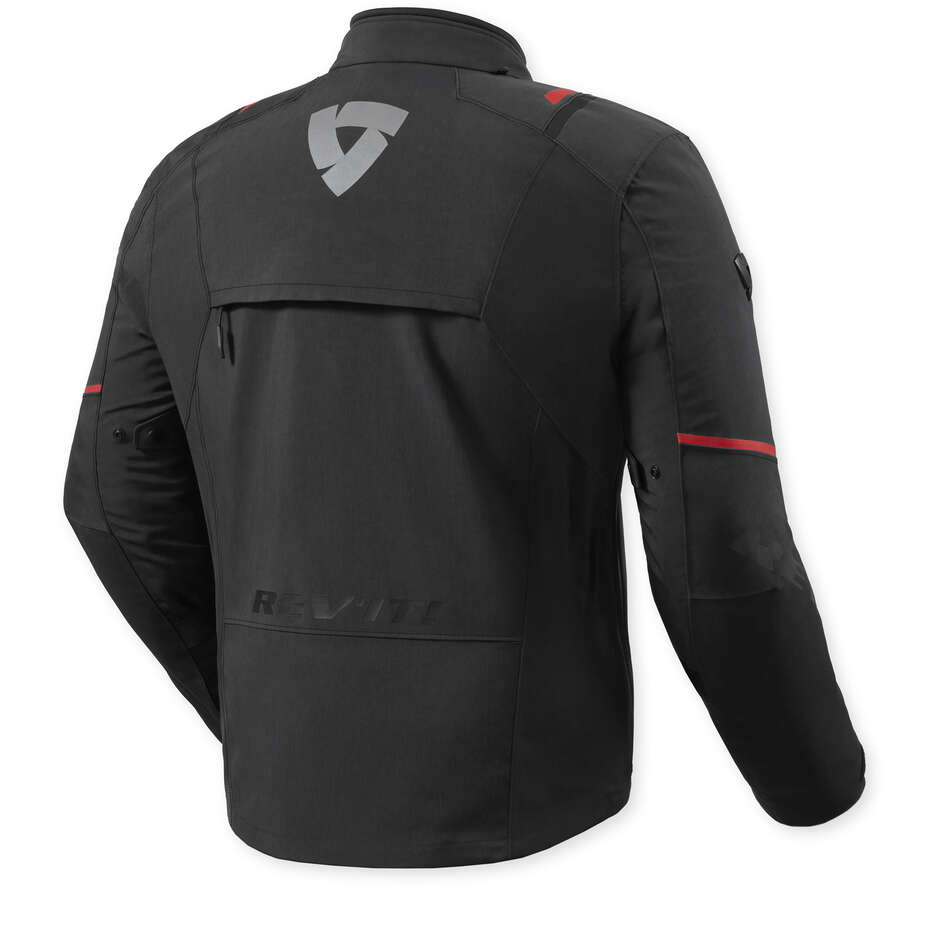 REV'IT Fractal H2O Motorcycle Jacket Black
