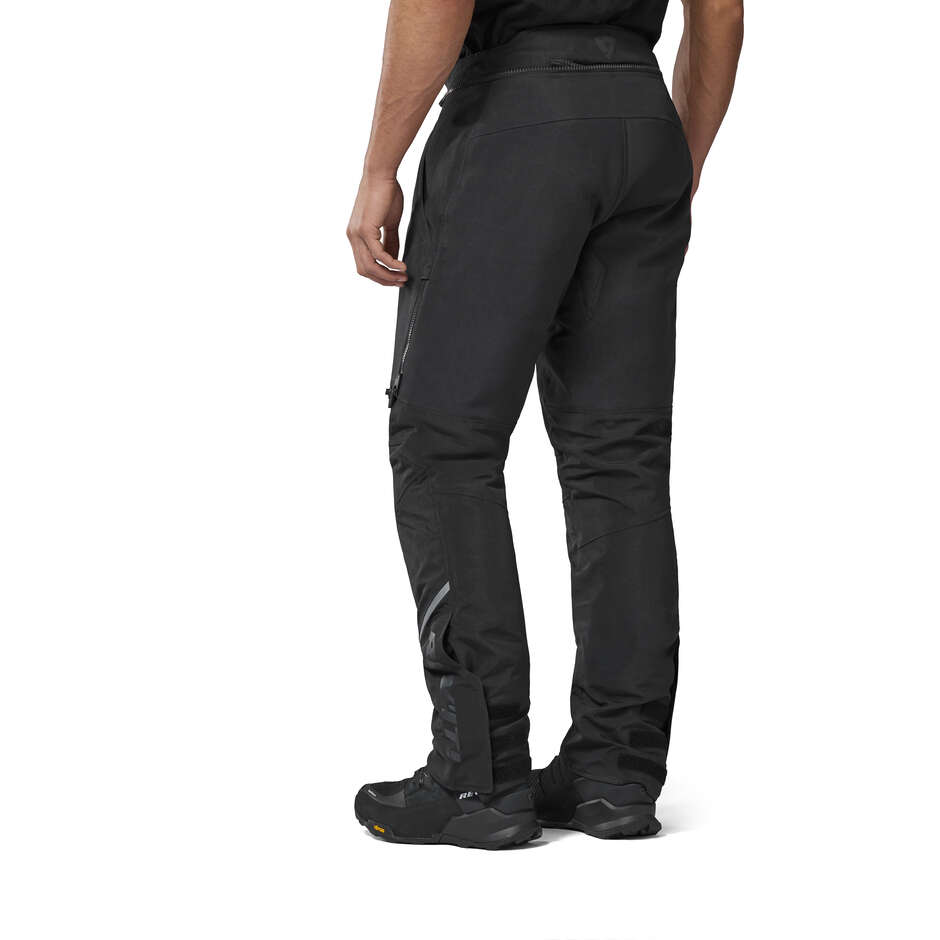 REV'IT Fractal H2O Motorradhose Schwarz Standard