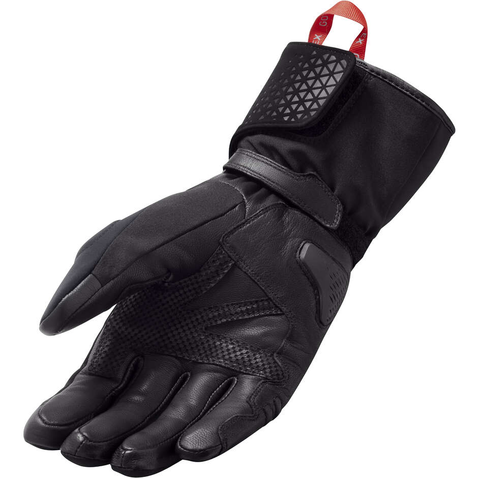 Rev'it FUSION 3 GTX Black Fabric Motorcycle Gloves