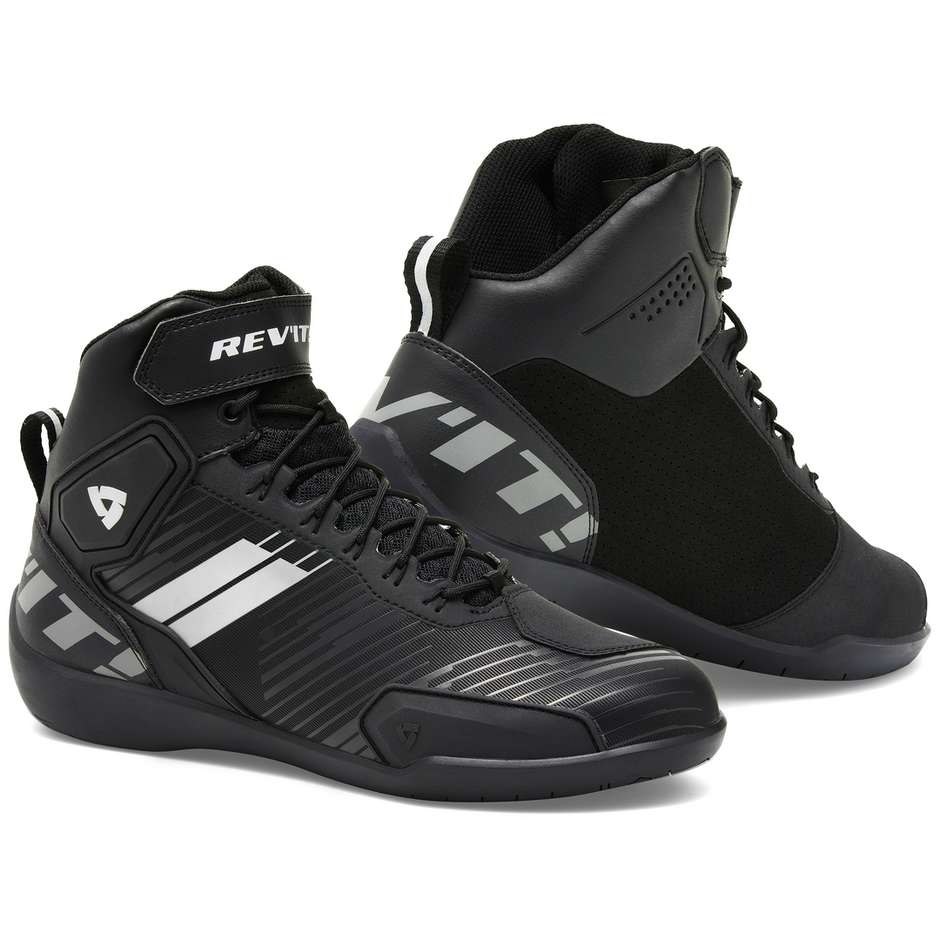 Rev'it G-FORCE Sport Motorcycle Shoes Black White