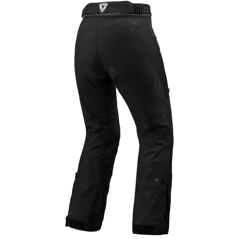 Rev'it Horizon 3 H2O Ladies Fabric Motorcycle Pants Black - SHORT