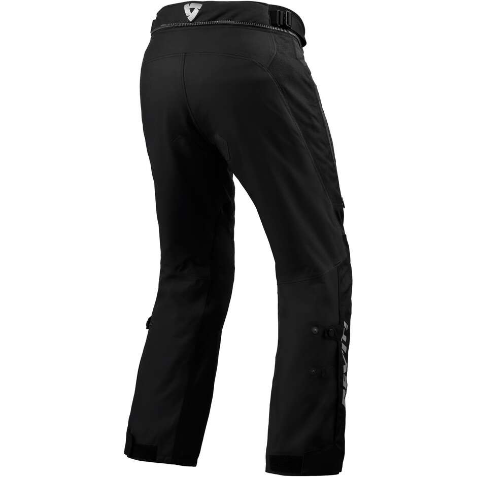 Rev'it Horizon 3 H2O Motorrad Stoffhose Schwarz - STANDARD