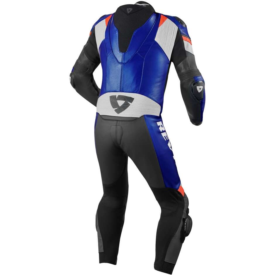 Rev'it HYPERSPEED 2 Full Racing Motorcycle Suit Black Blue