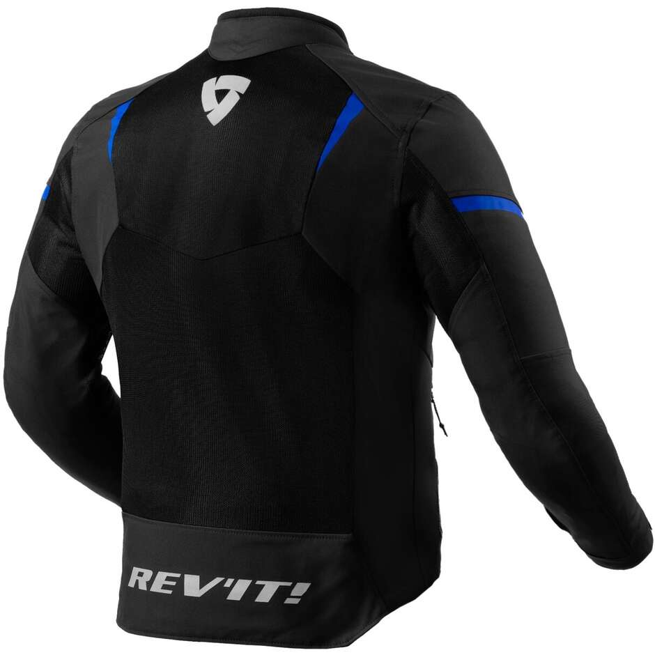 Rev'it HYPERSPEED 2 GT AIR Summer Motorcycle Jacket Black Blue