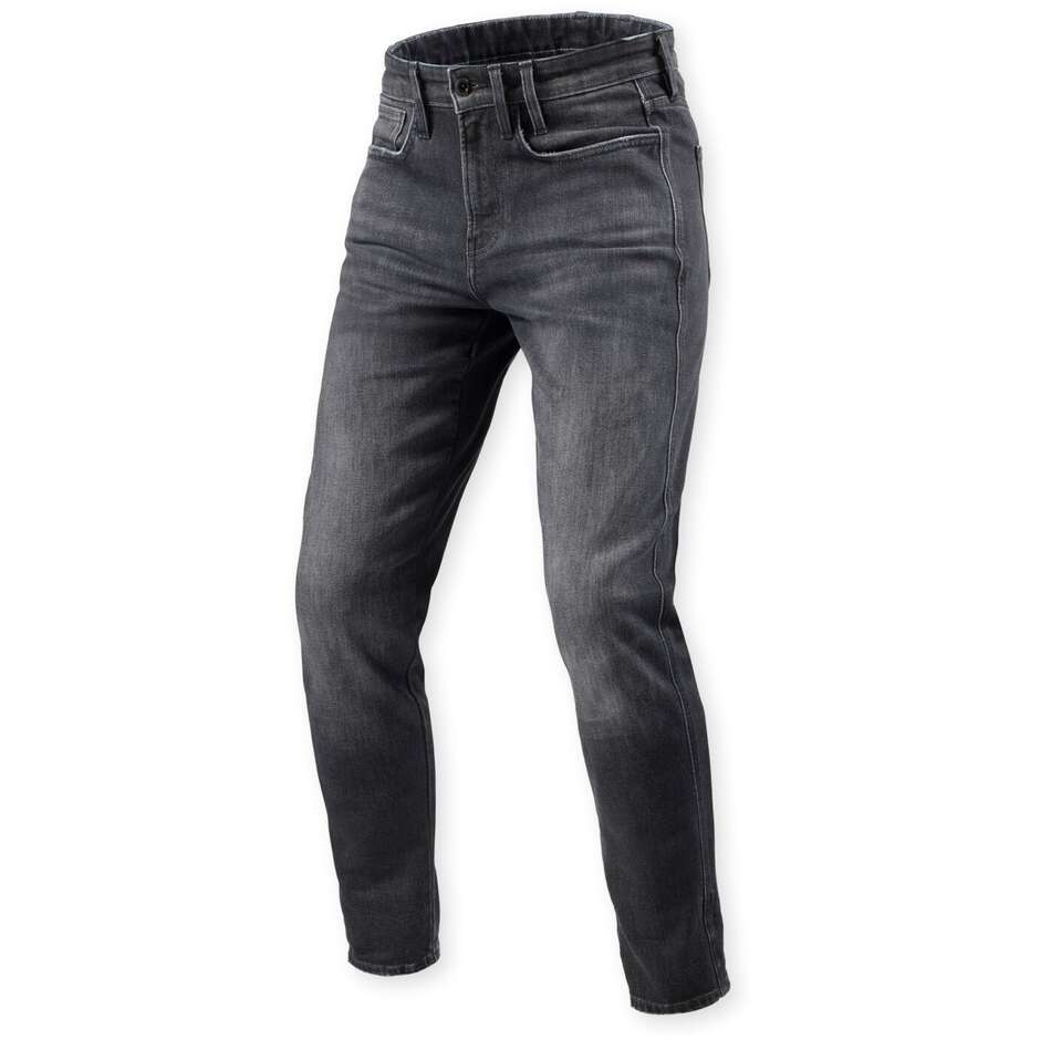Rev'it Kai Skinny Medium Gray Stone Motorcycle Jeans - L32
