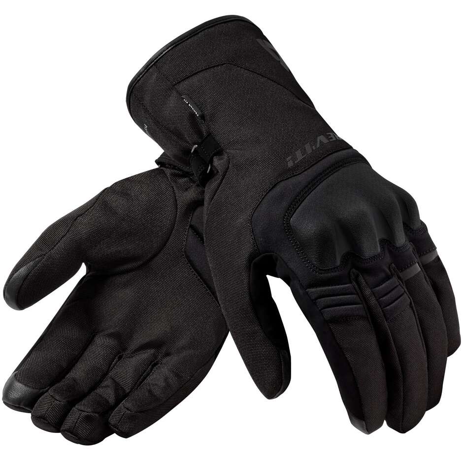 Rev'it Lava H2O Ladies Winter Motorcycle Gloves Black