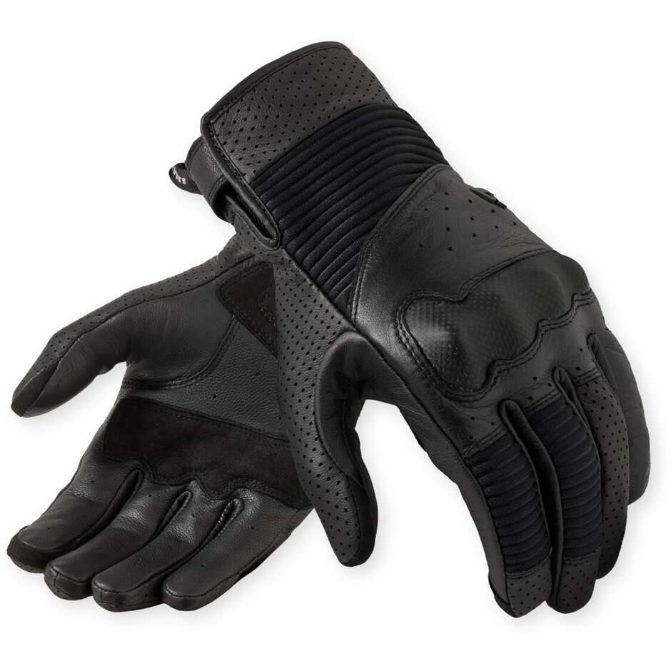 Rev'it Lewisville Motorcycle Gloves Black