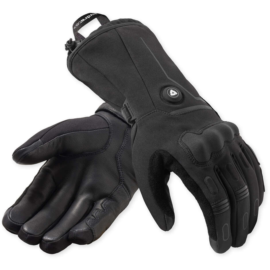 REV'IT Liberty 2 H2O Damen-Motorradhandschuhe mit Heizung, Schwarz