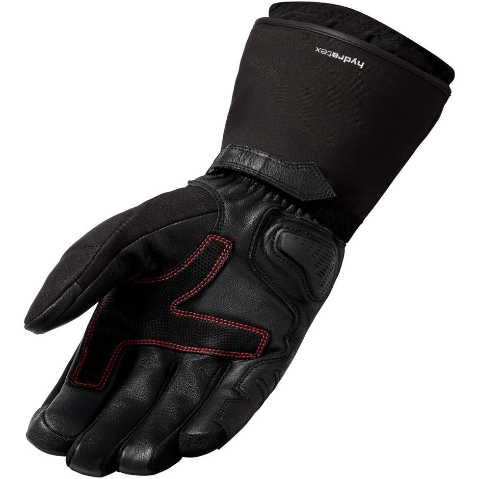 Rev'it Liberty H2O Heated Winter Motorcycle Gloves Black