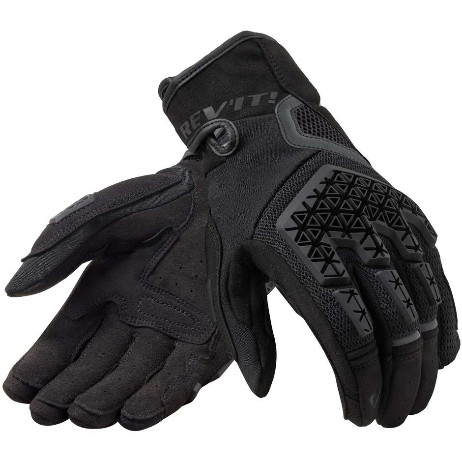 Rev'it MANGROVE Summer Motorcycle Gloves Black