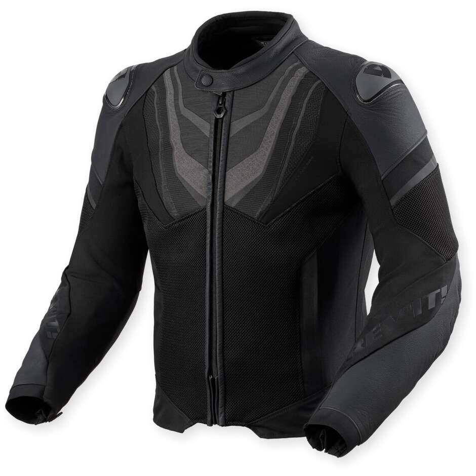 Rev'it Mantis 3 H2O Motorradjacke Schwarz