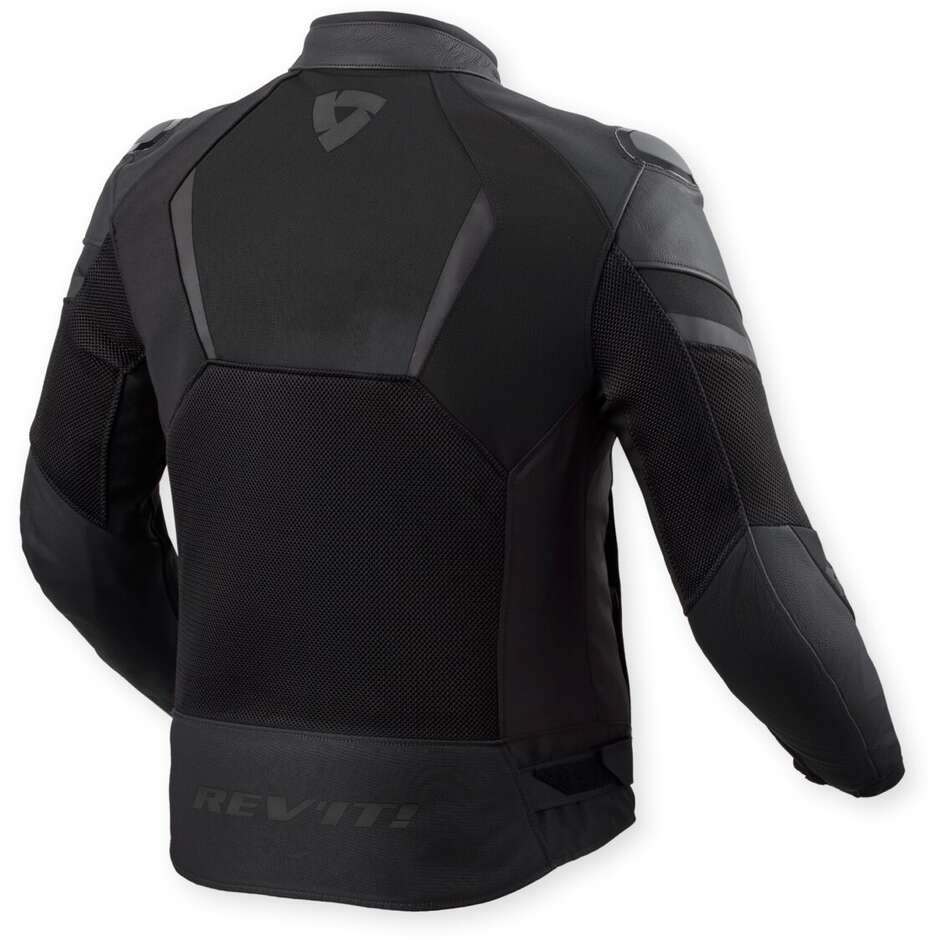 Rev'it Mantis 3 H2O Motorradjacke Schwarz