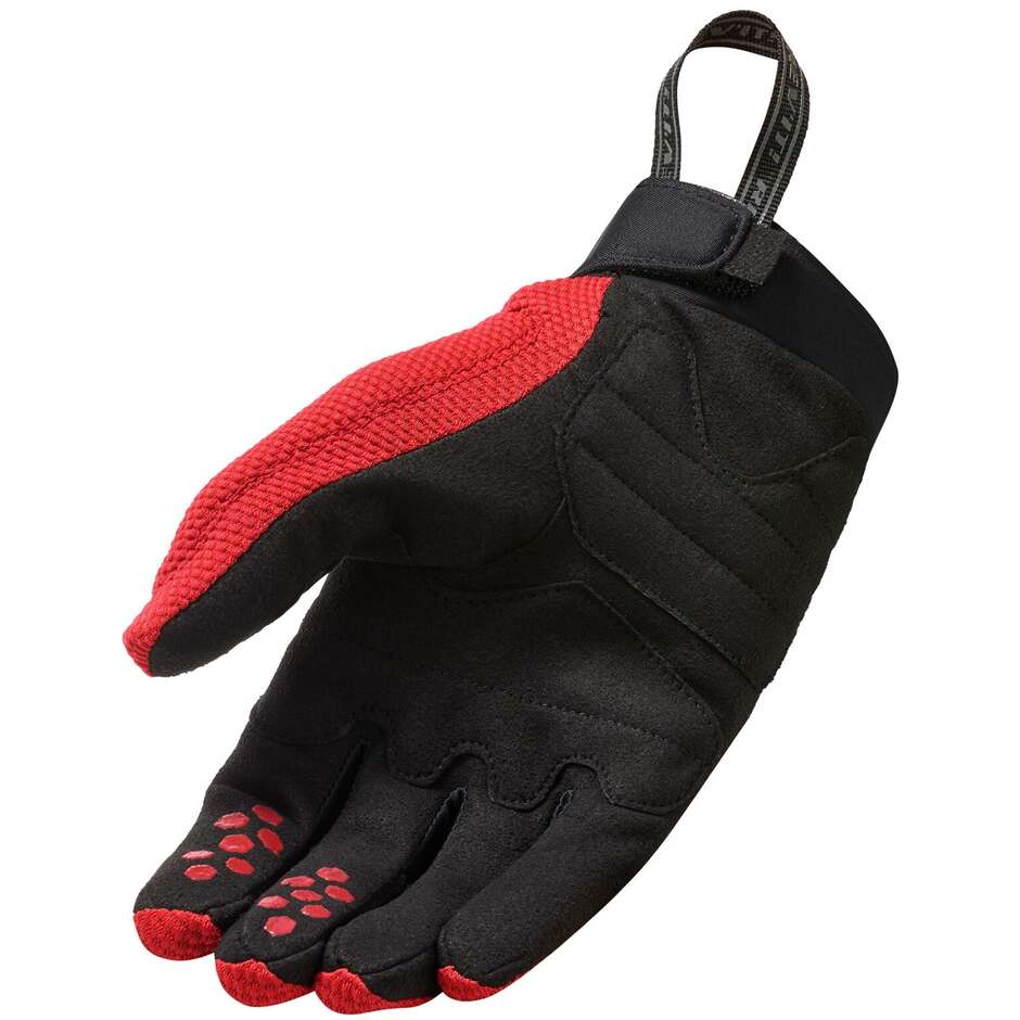 Rev'it Massif Red Summer Motorcycle Gloves