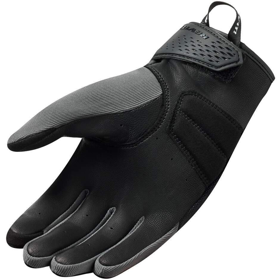 Rev'it MOSCA 2 Black Gray Summer Motorcycle Gloves