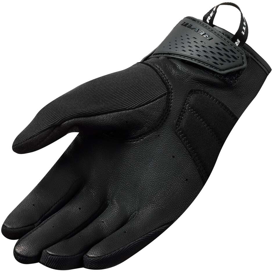Rev'it MOSCA 2 Black Summer Motorcycle Gloves