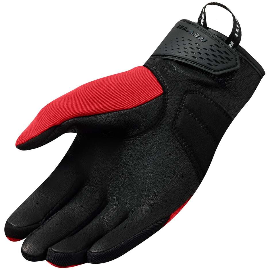 Rev'it MOSCA 2 Red Black Summer Motorcycle Gloves