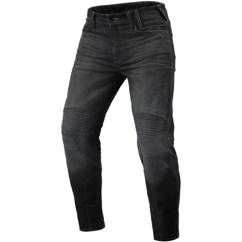 Rev'it MOTO 2 TF Jeans Dunkelgrau gewaschen L34
