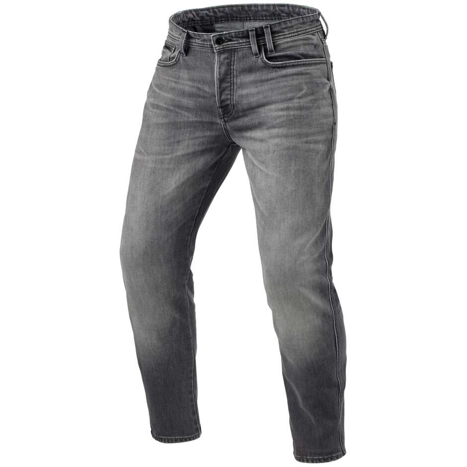 Rev'it ORTES TF Motorcycle Jeans Medium Gray Washed L32