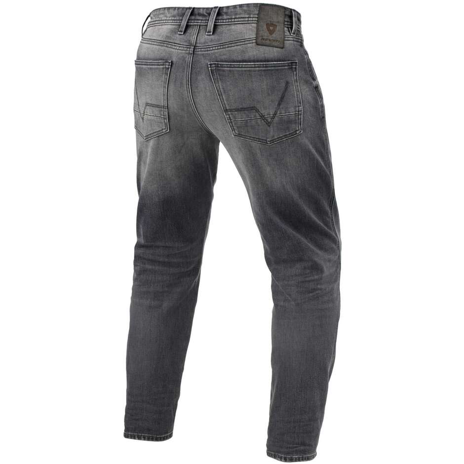 Rev'it ORTES TF Motorcycle Jeans Medium Gray Washed L32