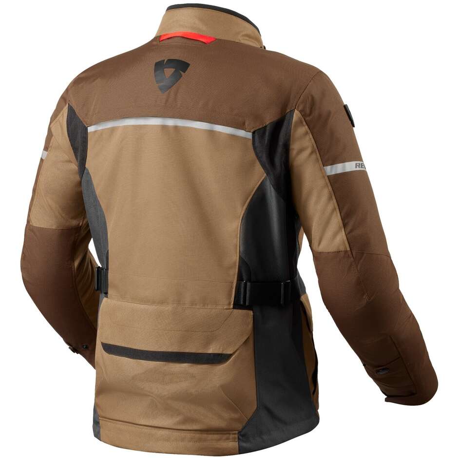 Rev'it OUTBACK 4 H2O Touring Motorcycle Jacket Brown