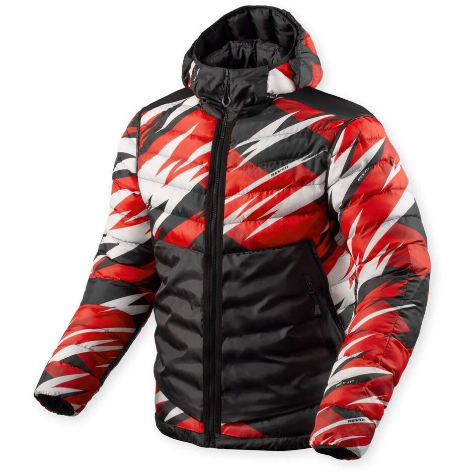 Rev'it Payload Motorcycle Jacket Black Red