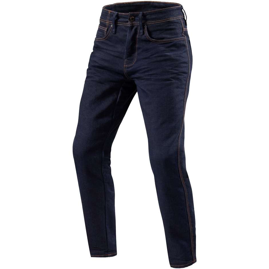 Rev'it REED SF Motorcycle Jeans Dark Blue Washed L32