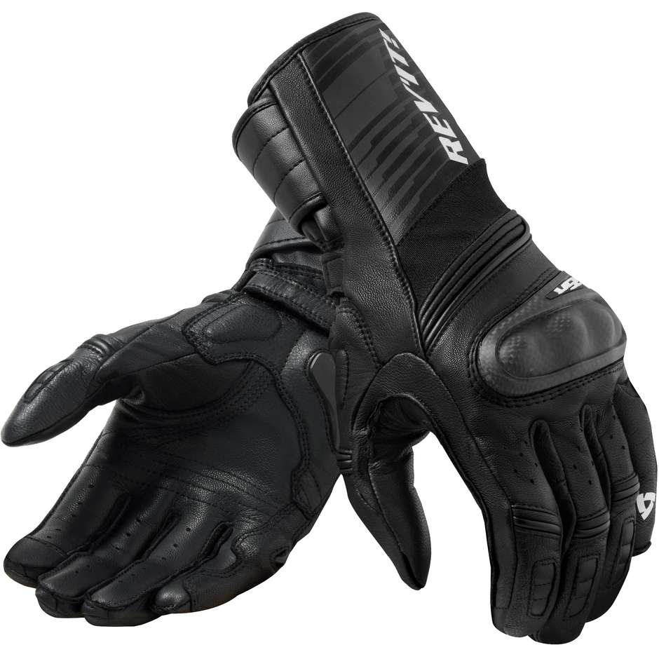 Rev'it RSR 4 Black Anthracite Leather Motorcycle Gloves