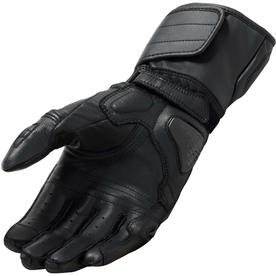 Rev'it RSR 4 Black Anthracite Leather Motorcycle Gloves