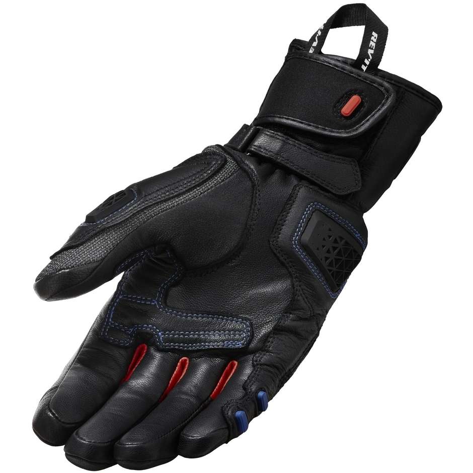 Rev'it SAND 4 H2O Touring Motorcycle Gloves Black Red