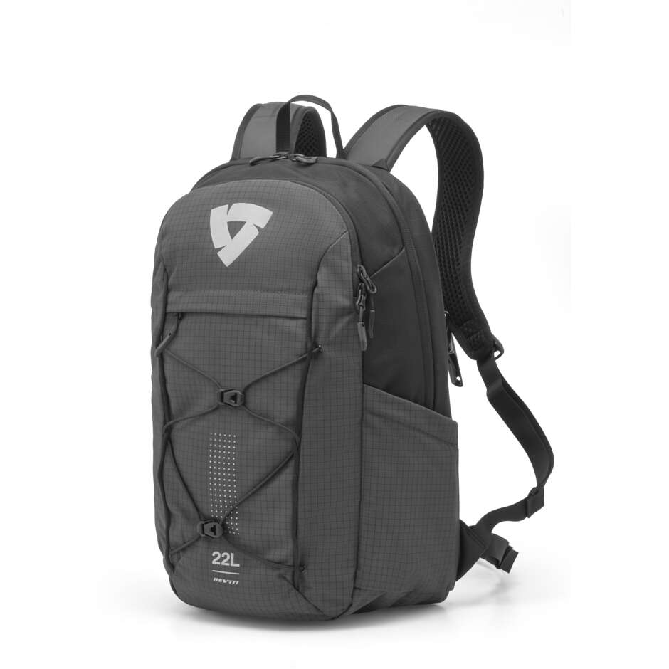 REV'IT Saroa Motorcycle Backpack Grey Black