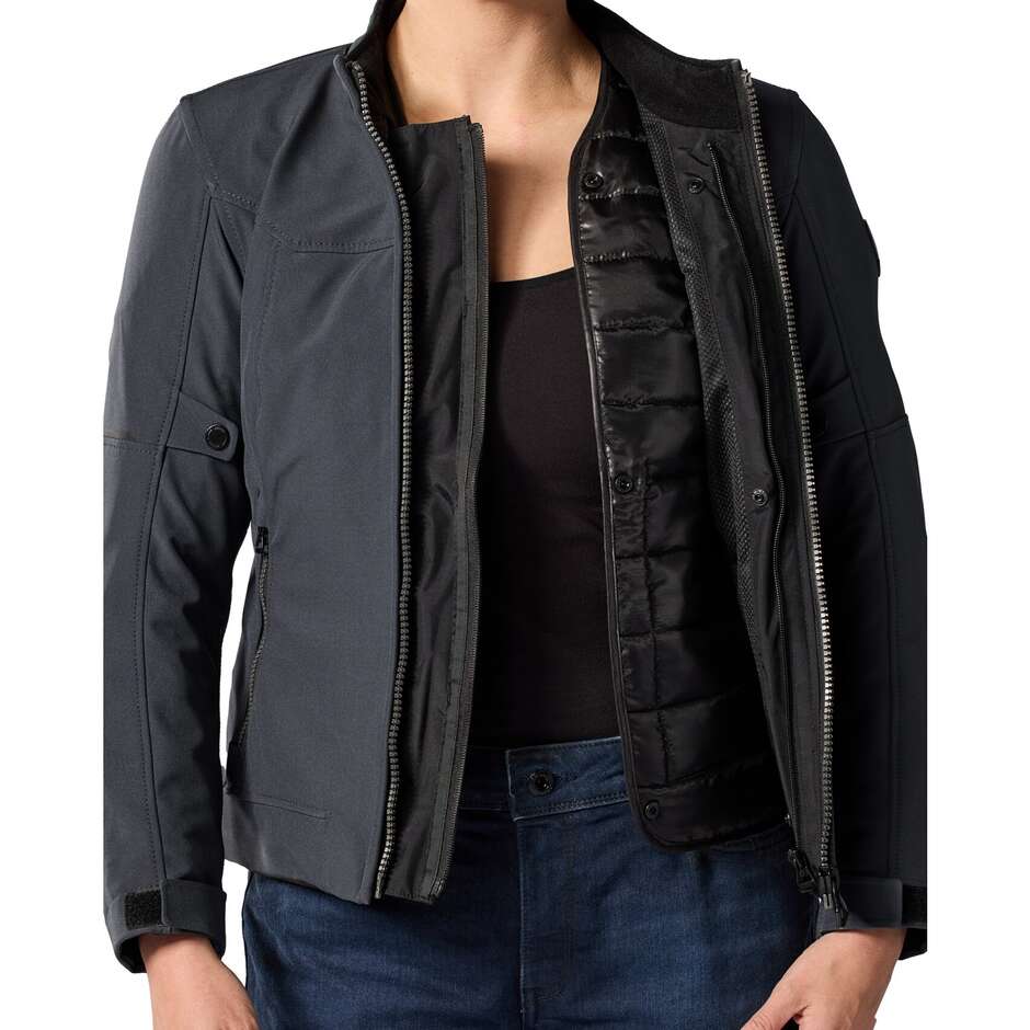 Rev'it Shade 2 H2O Damen Motorradjacke, Dunkelblau