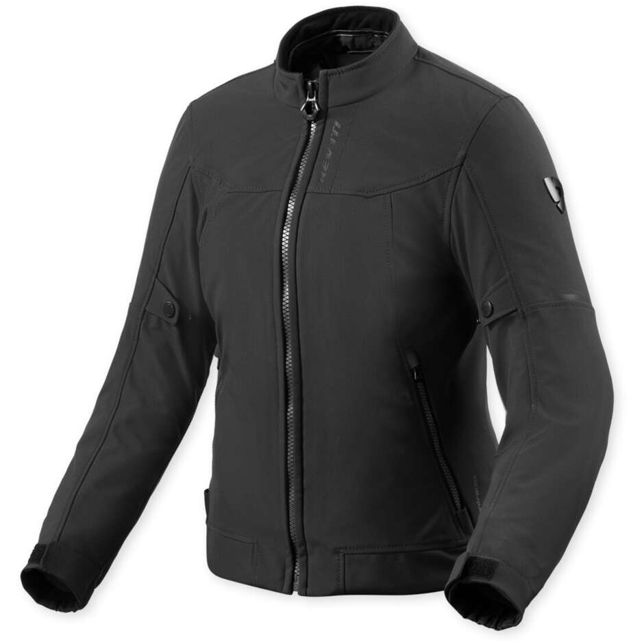 Rev'it Shade 2 H2O Damen Motorradjacke Schwarz