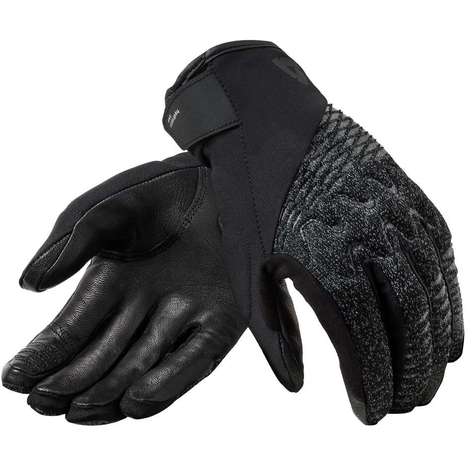Rev'it SLATE H2O Urban Motorcycle Gloves Black