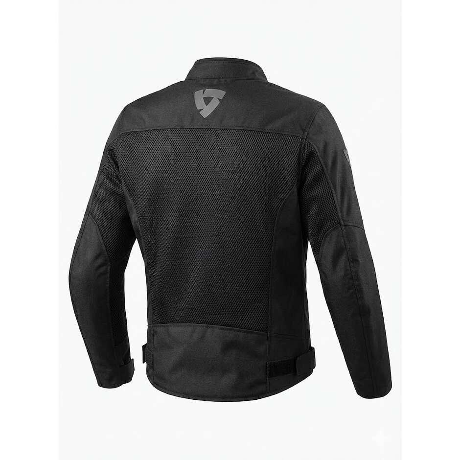 Rev'it SOLE Veste de moto d'été perforée noire
