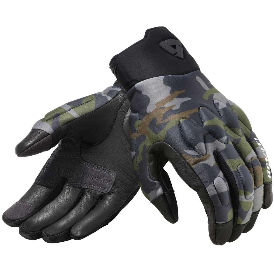 Rev'it SPECTRUM Gloves Dark Green Camouflage