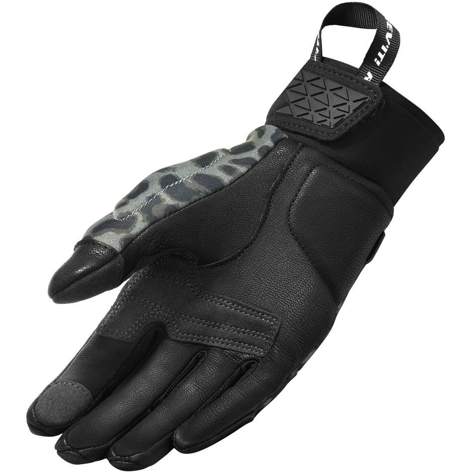 Rev'it SPECTRUM Ladies Motorcycle Gloves Dark Gray Leopard
